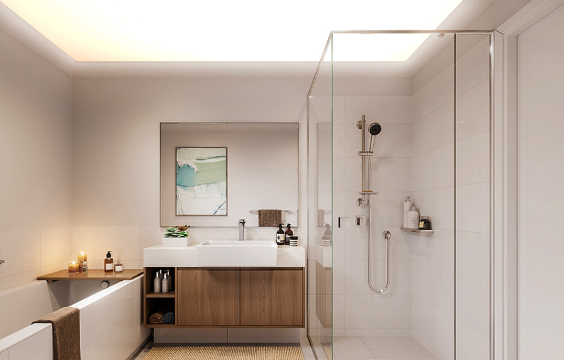 Чи можна встановити натяжні стелі в ванній кімнаті?