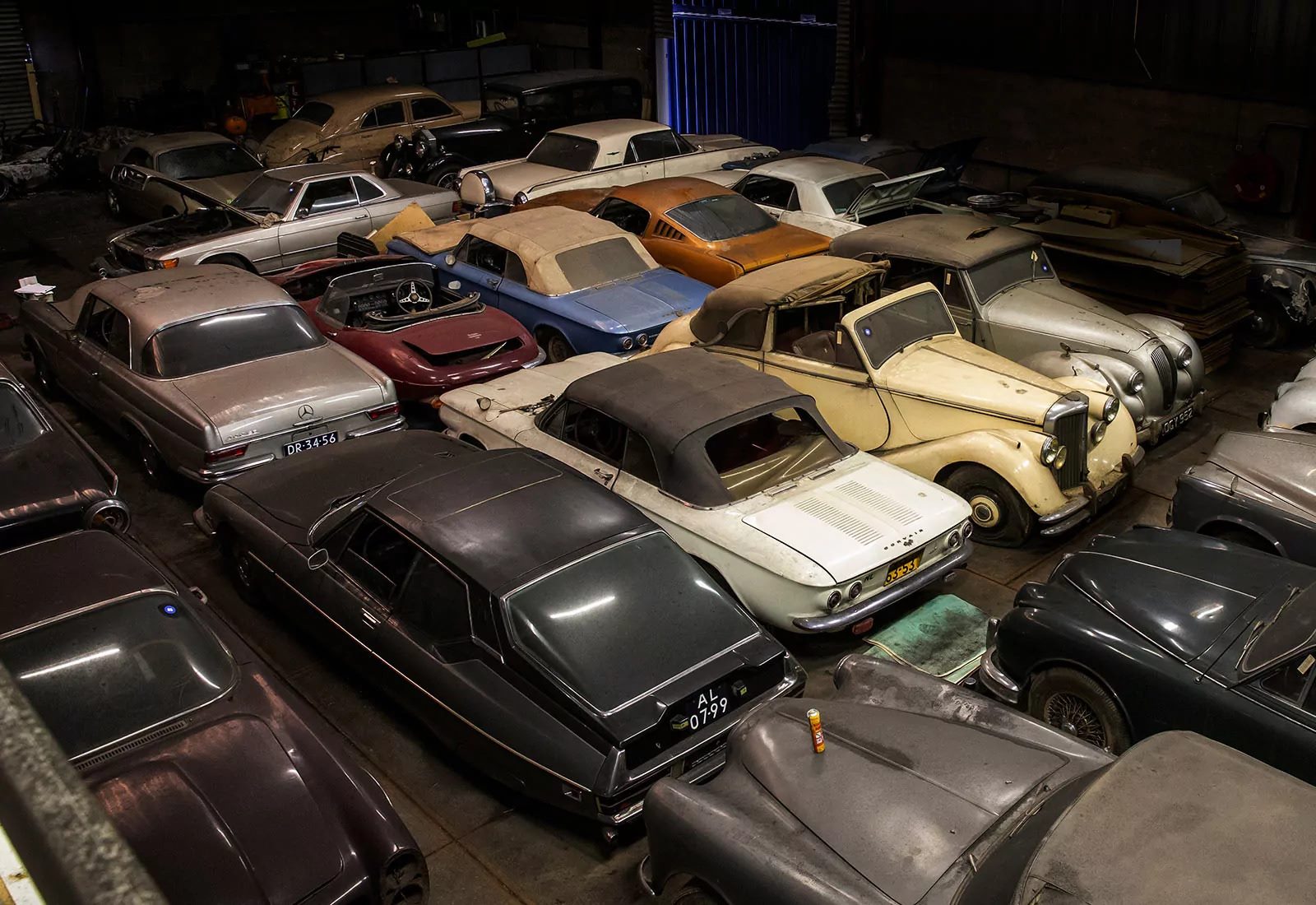 На аукцион выставили коллекцию Ада Палмена из 230 автомобилей
