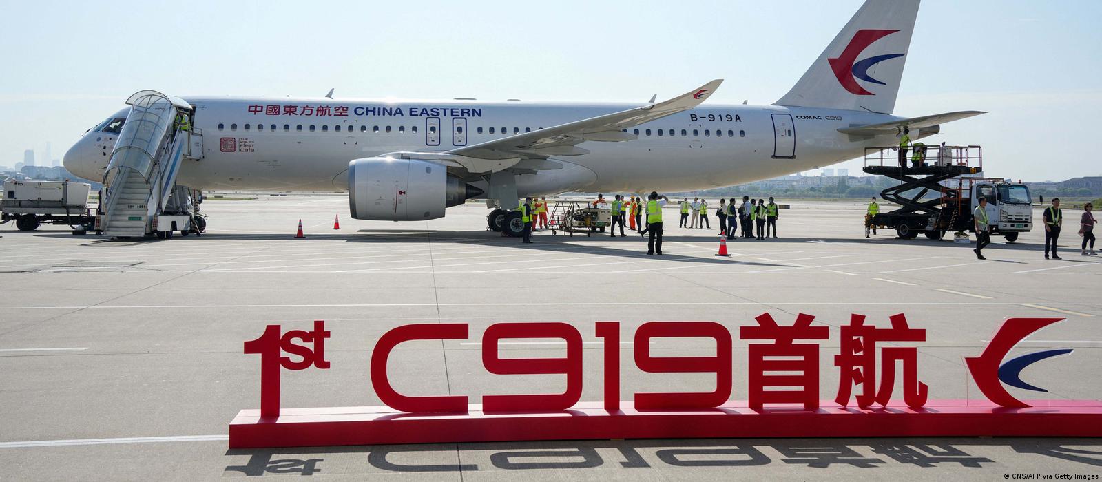 Китайский C919 совершил первый коммерческий рейс