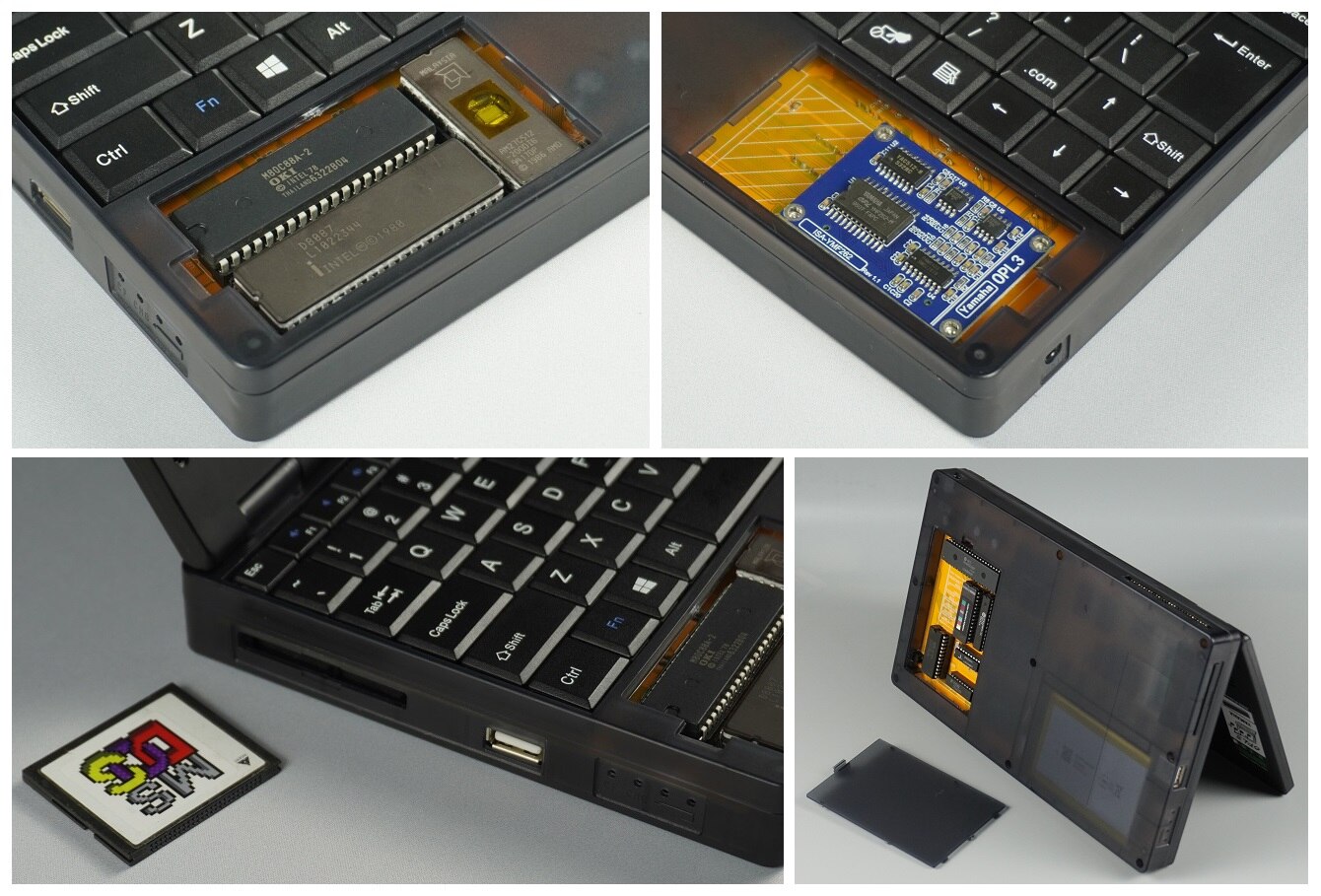 Book 8088 DOS: карманный ретро-ноутбук