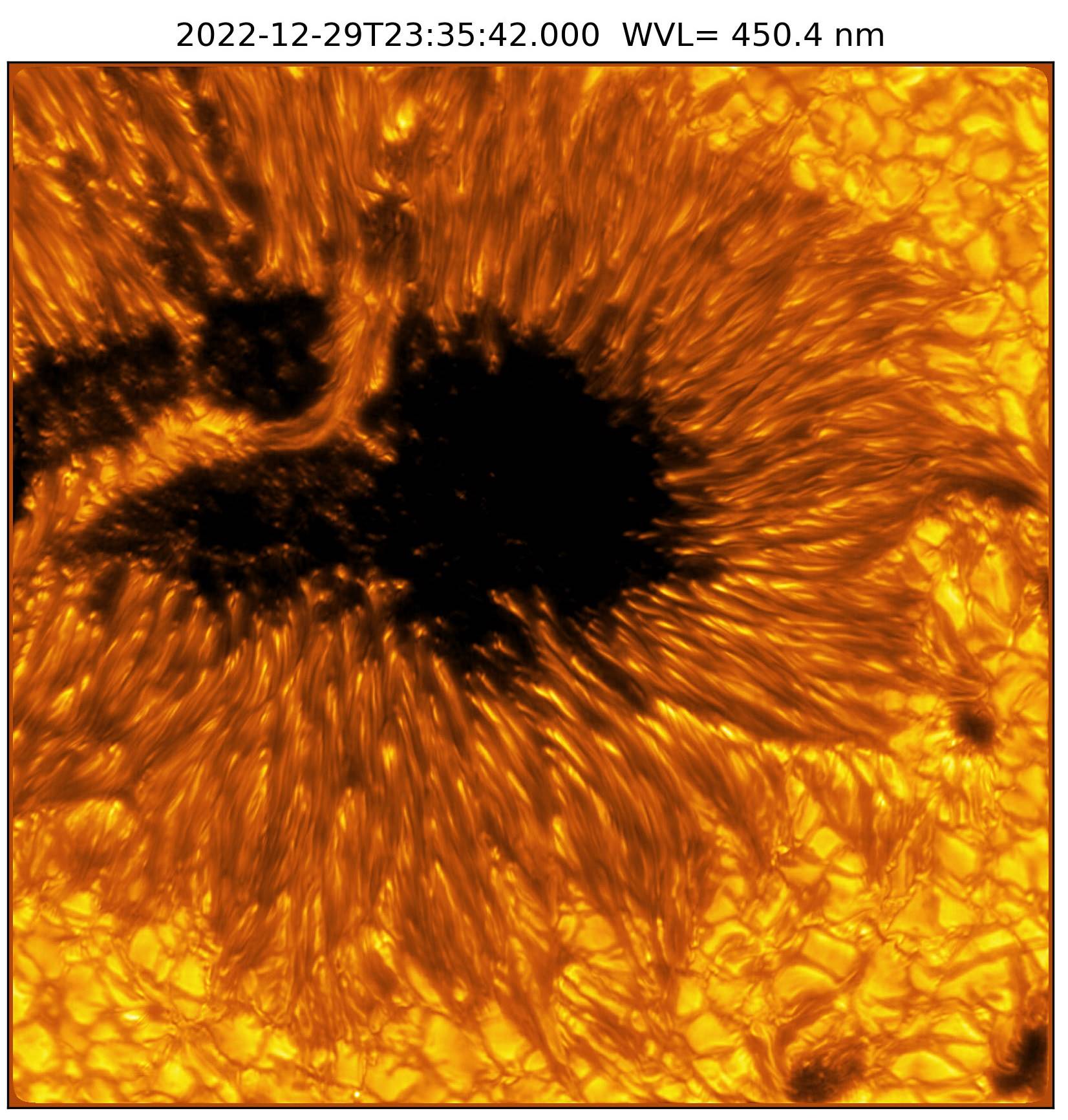 Телескоп имени Д.К. Иноуэ показал Солнце в беспрецедентных деталях