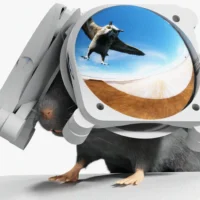 iMRSIV: учёные создали VR-гарнитуру для мышей