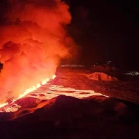 В Исландии вулканологи зафиксировали рекордную скорость течения лавы