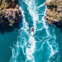Горизонтальный водопад в Австралии закроют для туристов