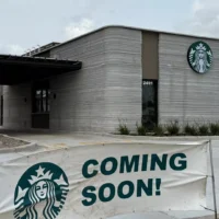 У США з’явився перший надрукований ресторан Starbucks