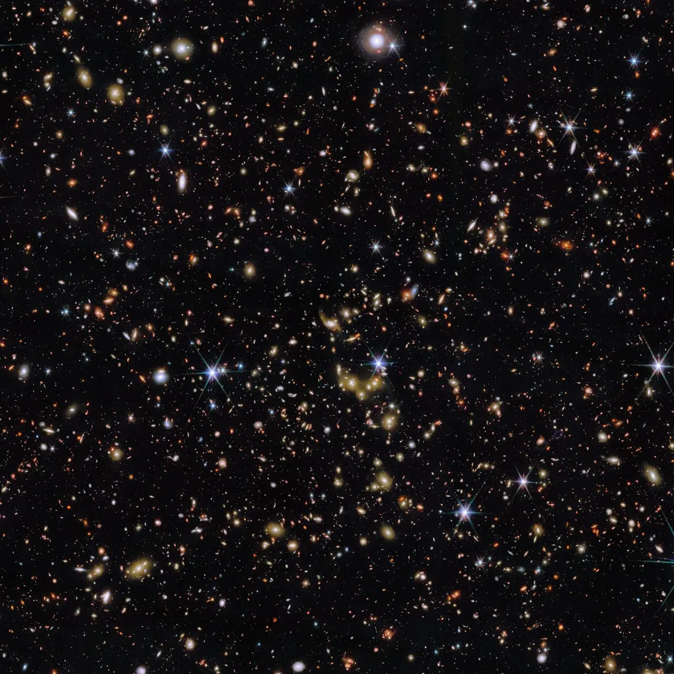 JWST зняв 1678 галактичних груп в одному фото