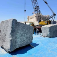 Блоки Александрійського маяка підняли з дна Середземного моря